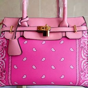 Paisley/Bandana print bag Brand New